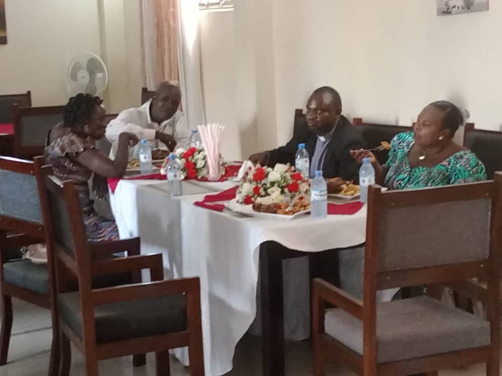 Breakfast with the DRC team